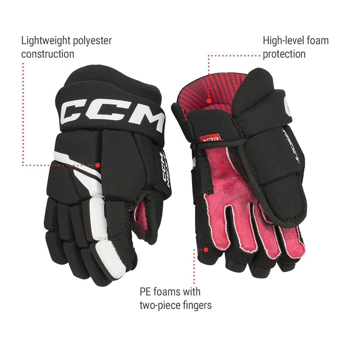 CCM Next Youth Hockey Gloves
