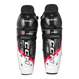 CCM JetSpeed 680 Senior Shin Guard Front_Flat
