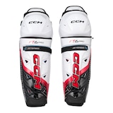 CCM JetSpeed FT6 Pro Senior Shin Guard Front_Flat