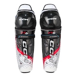 CCM JetSpeed FT6 Senior Shin Guard Front_Flat