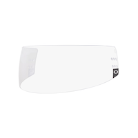 Oakley Certified Straight Hockey Visor Front_Three_Fourths_Angled_Left