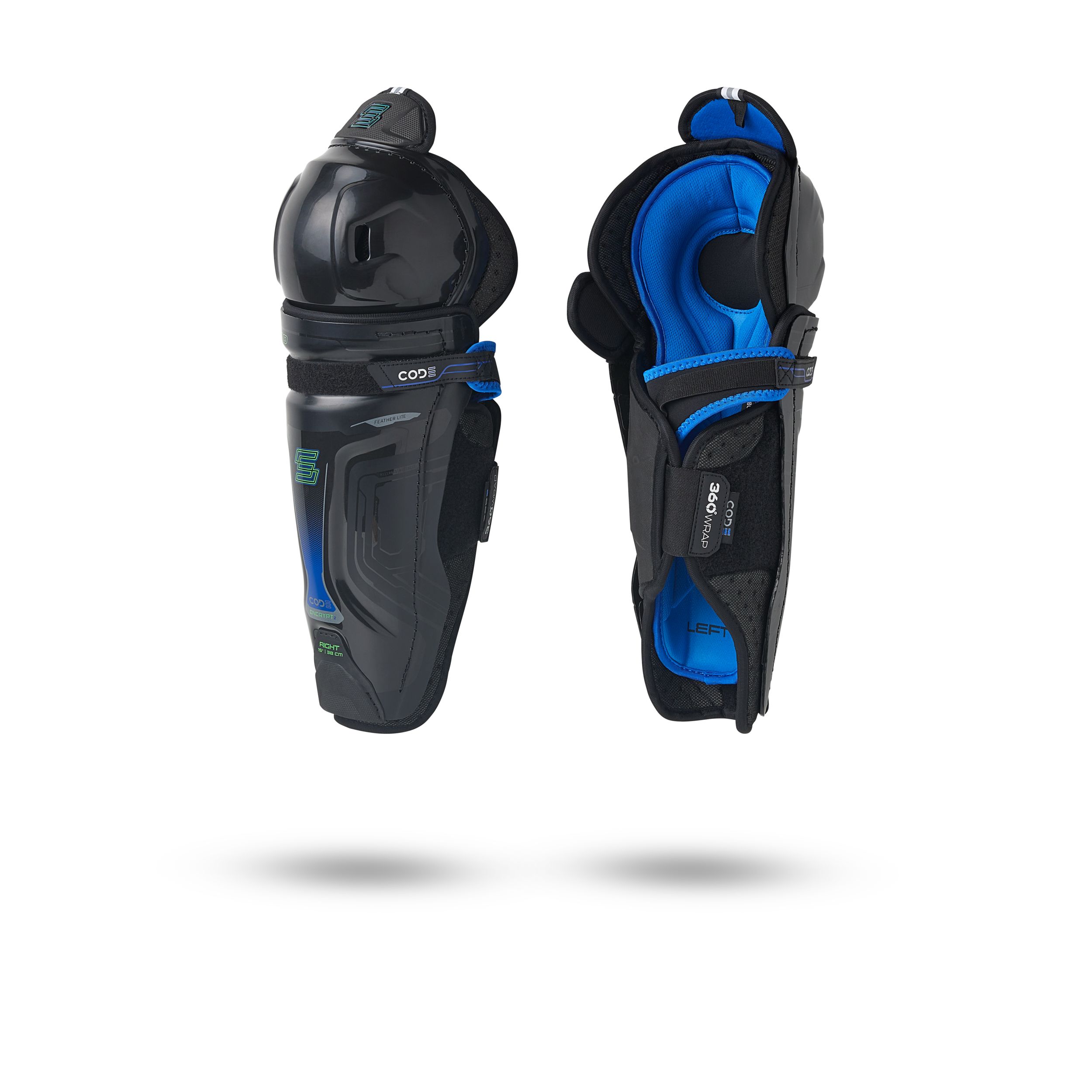 Sherwood Code Encrypt 2 Junior Shin Guards