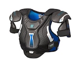 Sherwood Code Encrypt 1 Senior Shoulder Pads Front_Three_Fourths_Angled_Left
