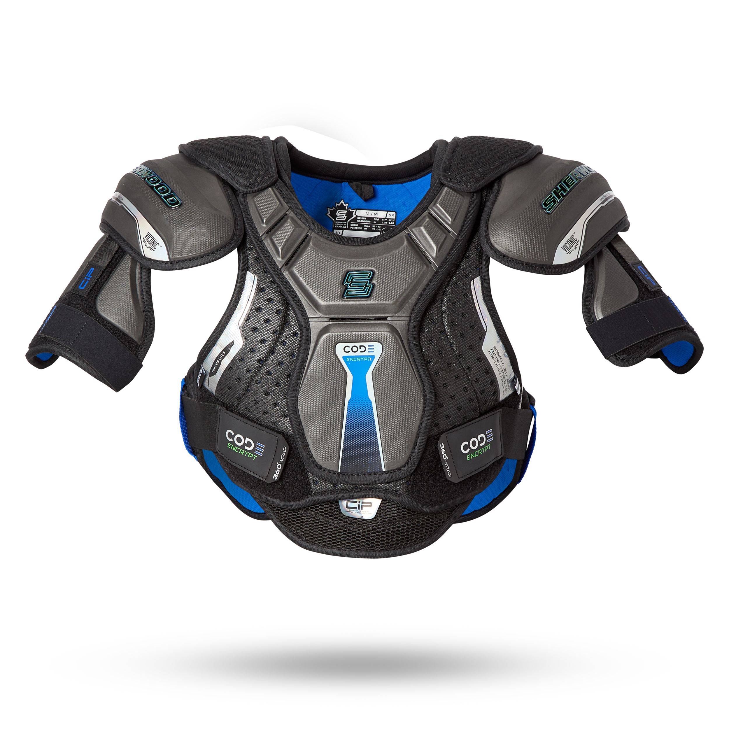 Sherwood Code Encrypt 1 Junior Shoulder Pads