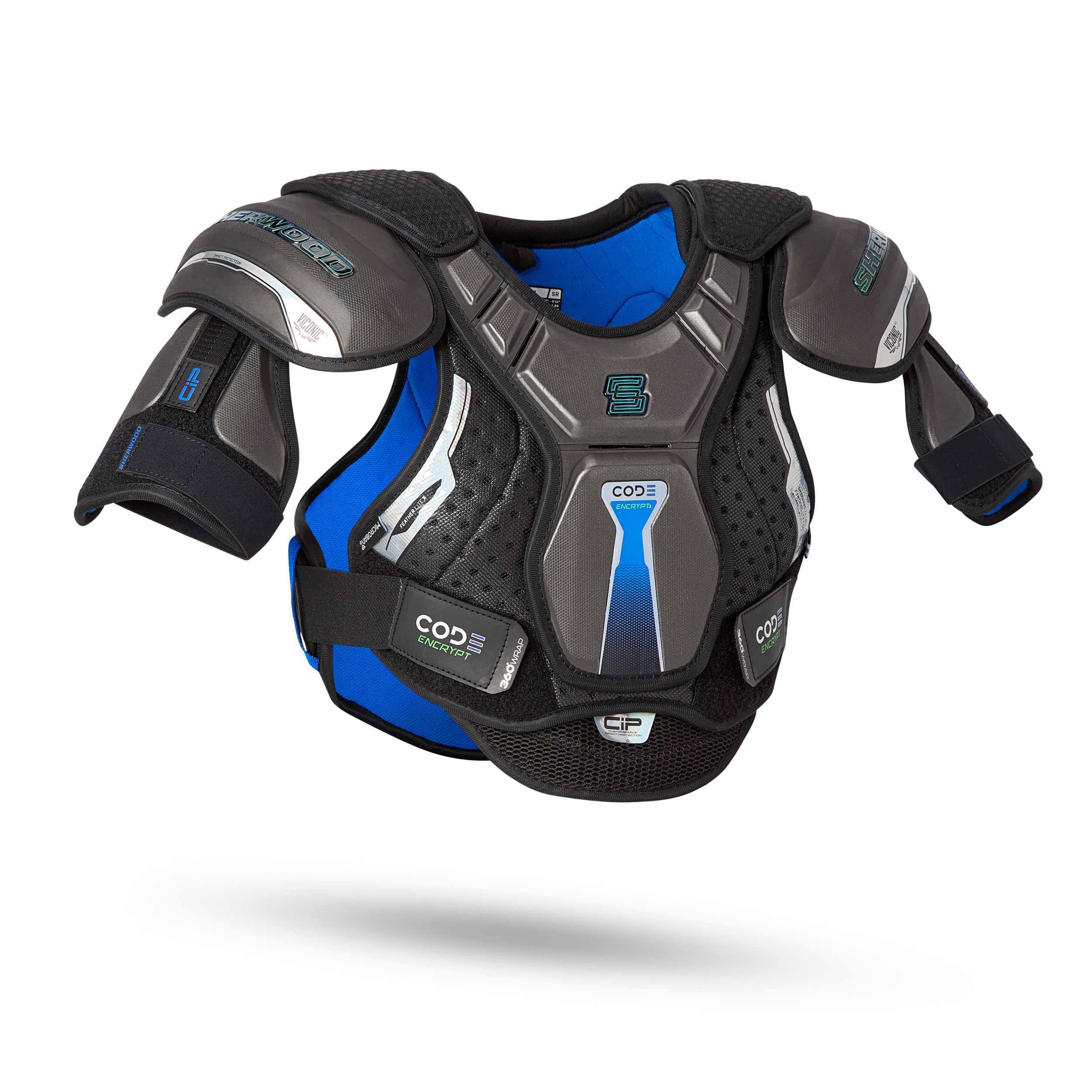 Sherwood Code Encrypt 1 Junior Shoulder Pads