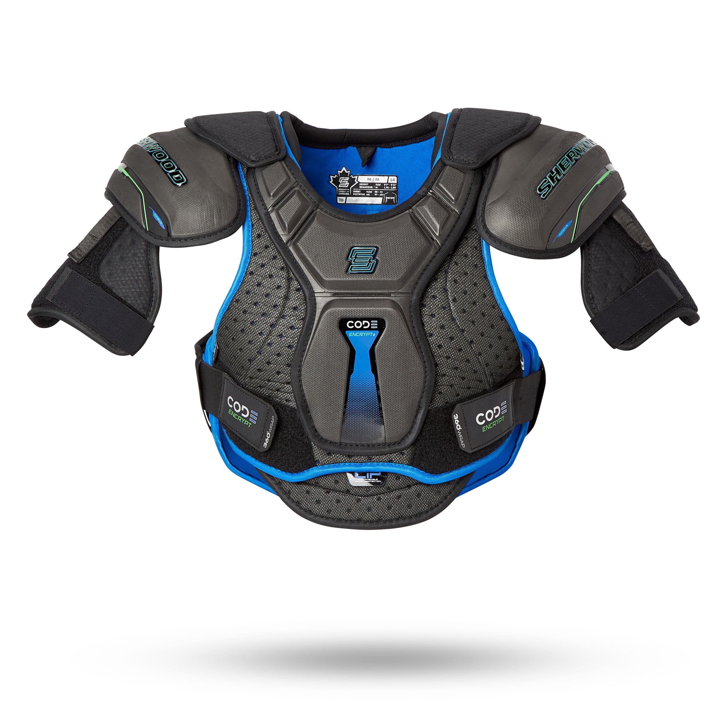 Sherwood Code Encrypt 2 Junior Shoulder Pads