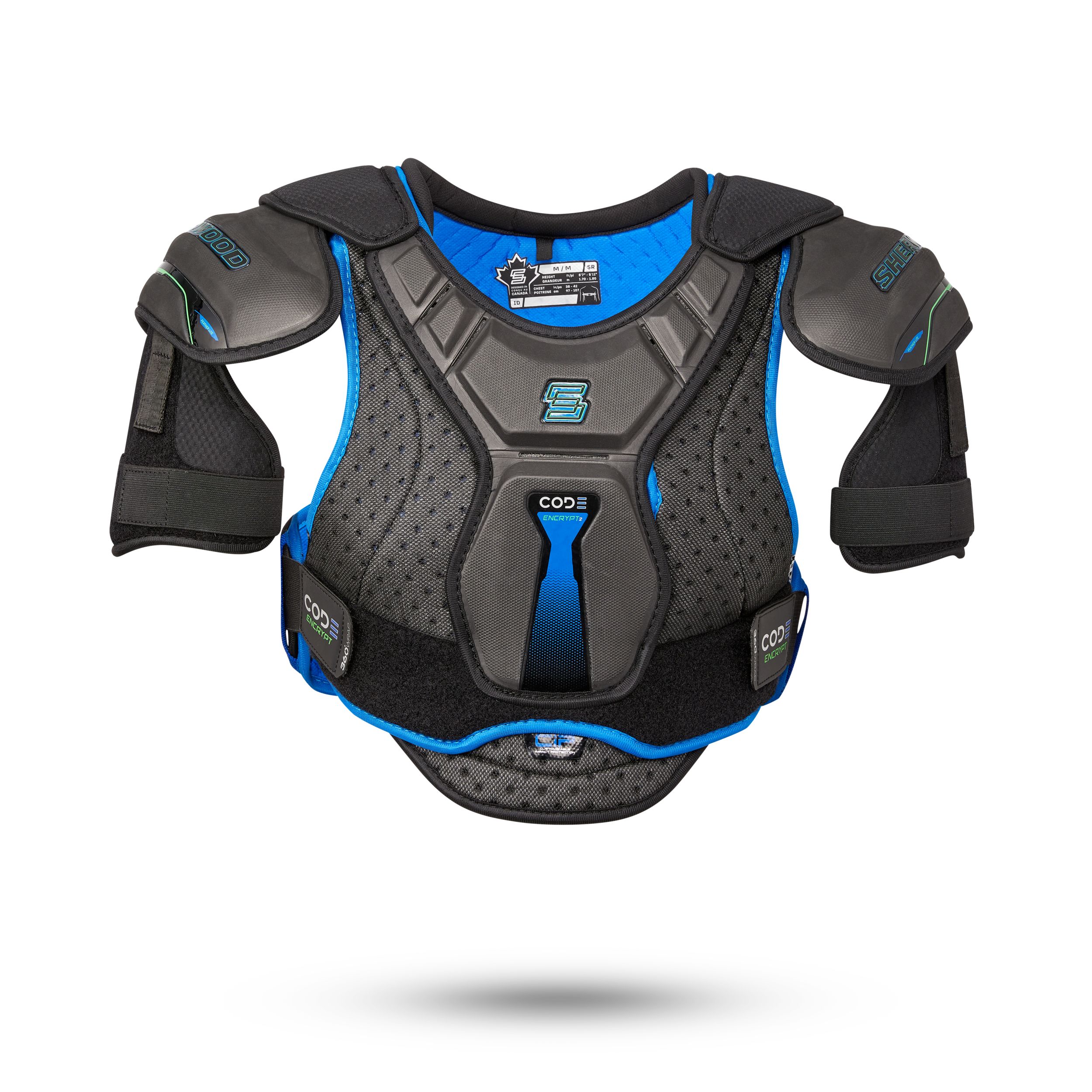 Sherwood Code Encrypt 2 Junior Shoulder Pads