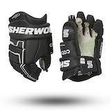 Sherwood Code Encrypt 4 Junior Hockey Gloves Composite_or_Mixed