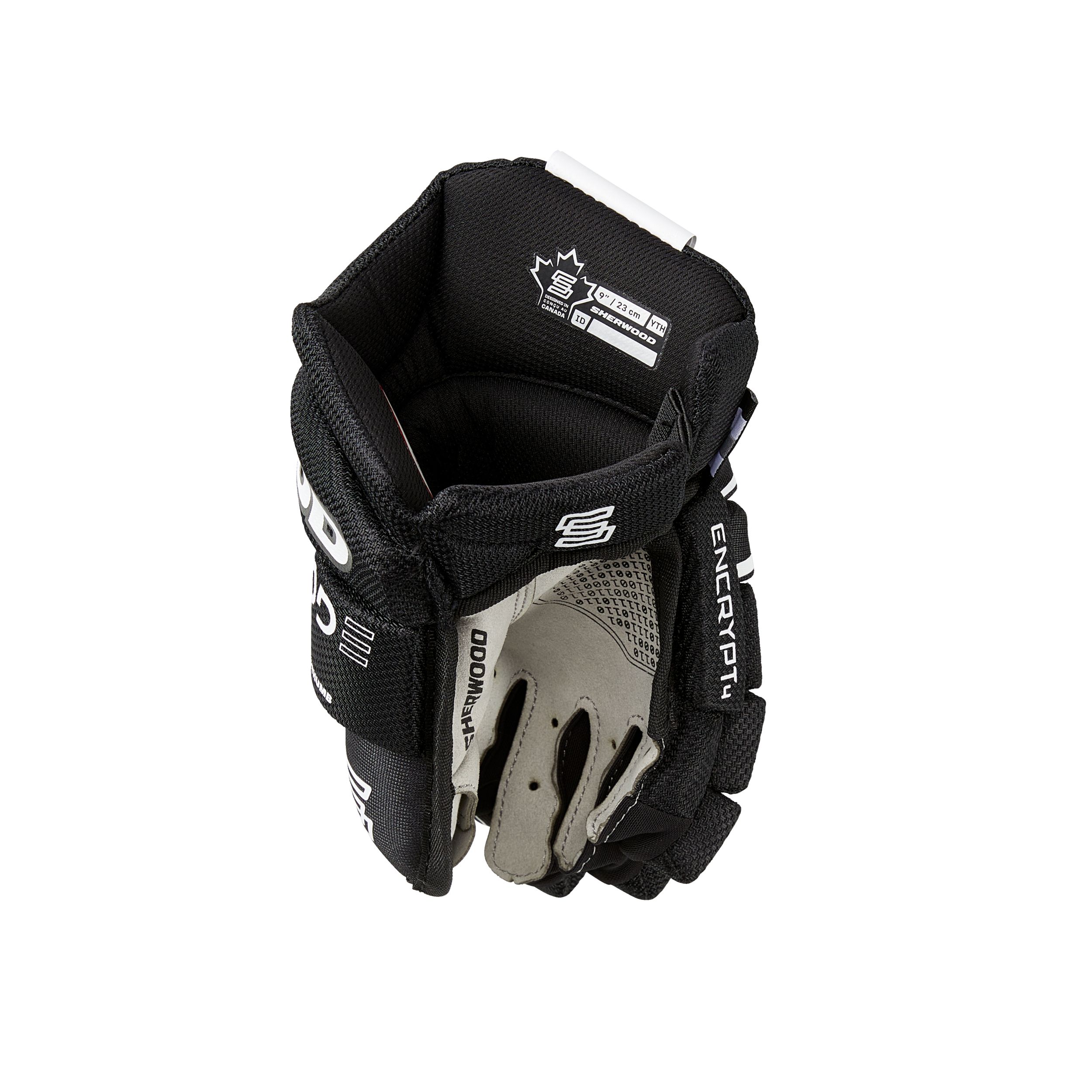 Sherwood Code Encrypt 4 Youth Hockey Gloves