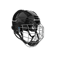 Bauer Re-Akt 55 Senior Hockey Helmet Combo Front_Three_Fourths_Angled_Right
