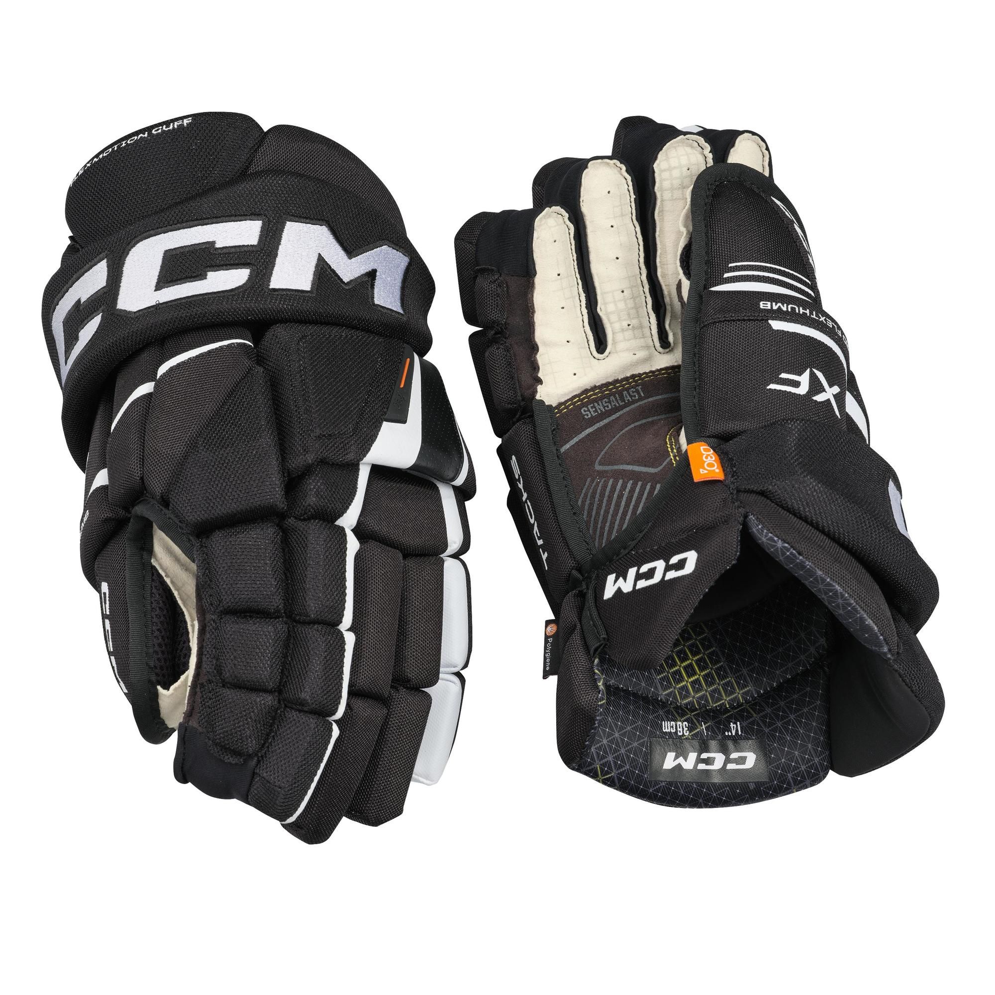 CCM Tacks XF Junior Hockey Gloves