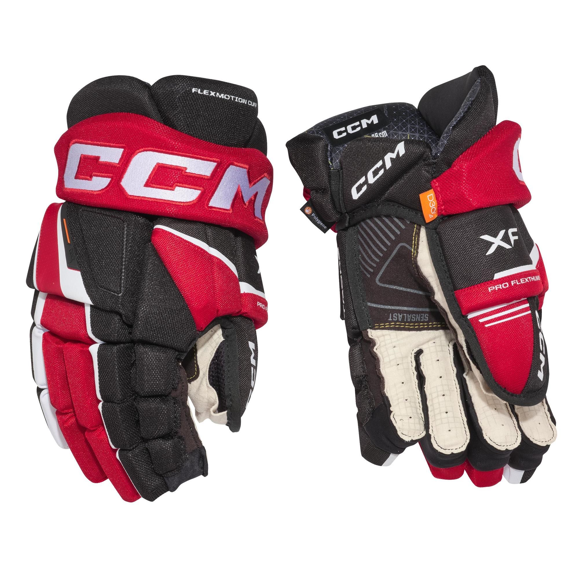 CCM Tacks XF Junior Hockey Gloves