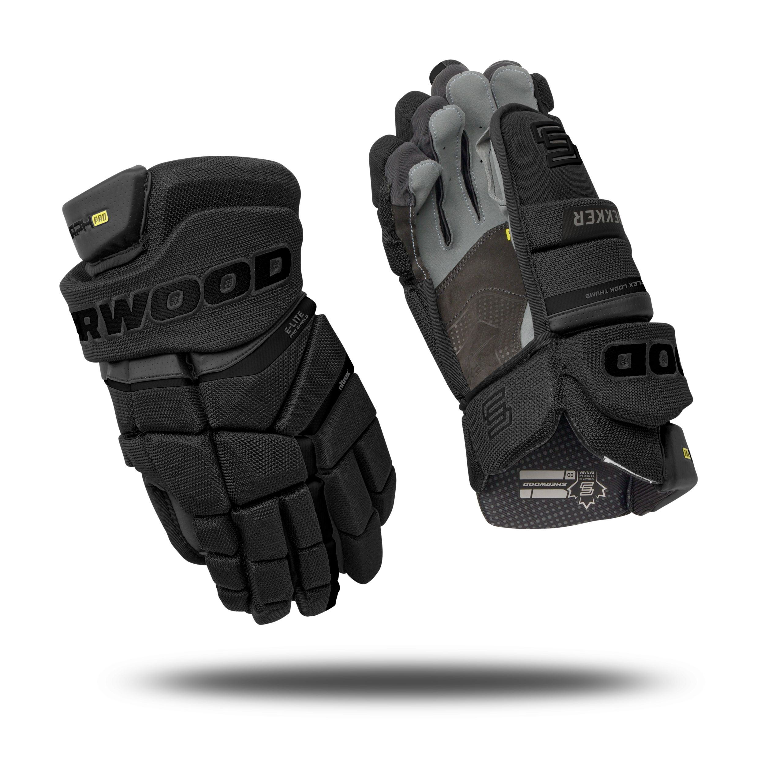Sherwood Rekker Morph Pro Junior Hockey Gloves
