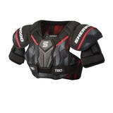 Sherwood T60x Senior Shoulder Pads Front_Three_Fourths_Angled_Left