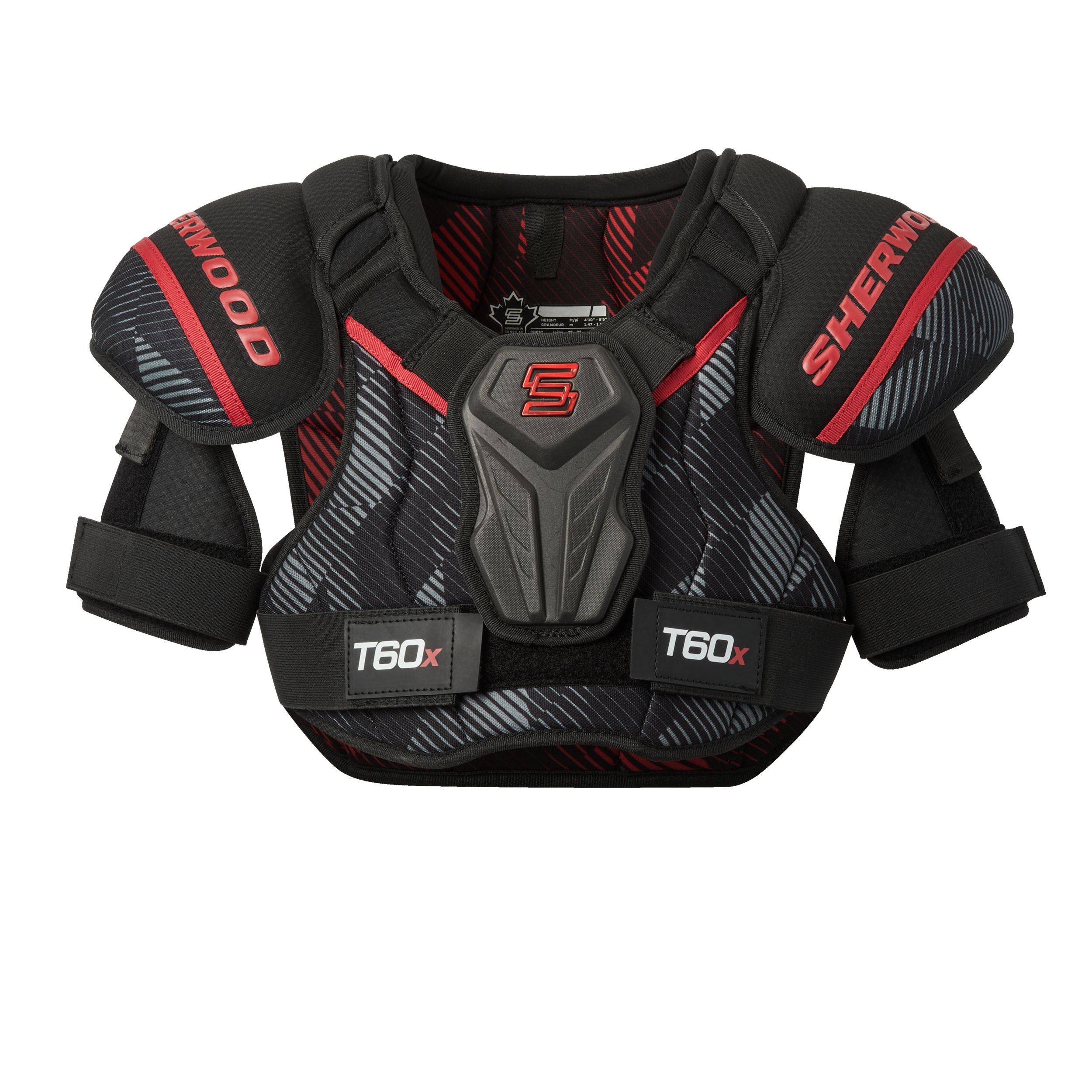 Sherwood T60x Junior Hockey Protective Equipment Shoulder Pads