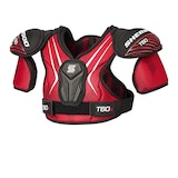 Sherwood T60x Youth Shoulder Pads Front_Angled_Left