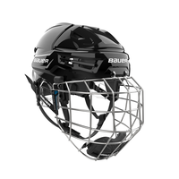 Bauer RE-AKT 70 Senior Hockey Helmet with Cage Combo Front_Angled_Right