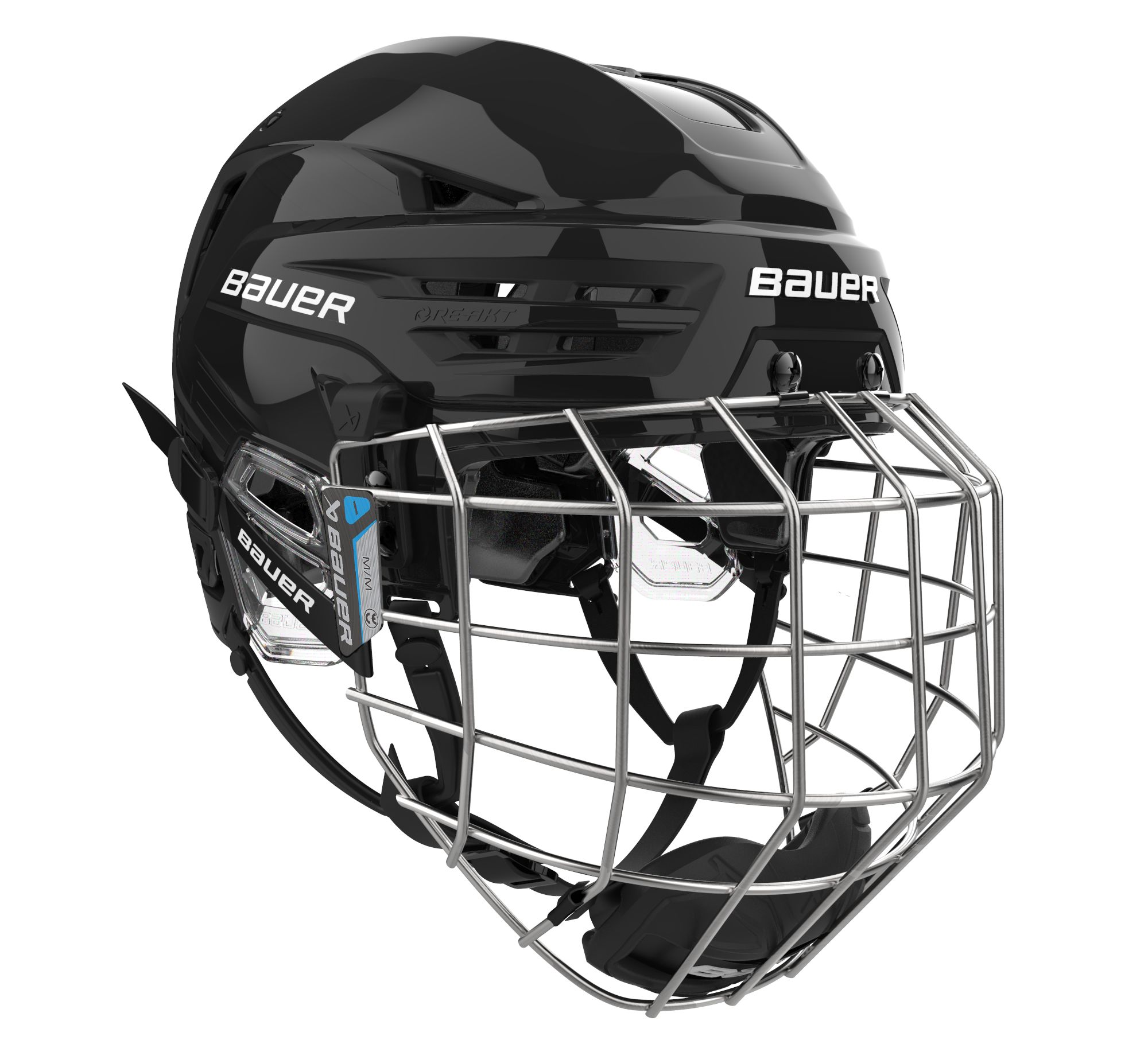 Bauer RE-AKT 90 Senior Hockey Helmet Combo