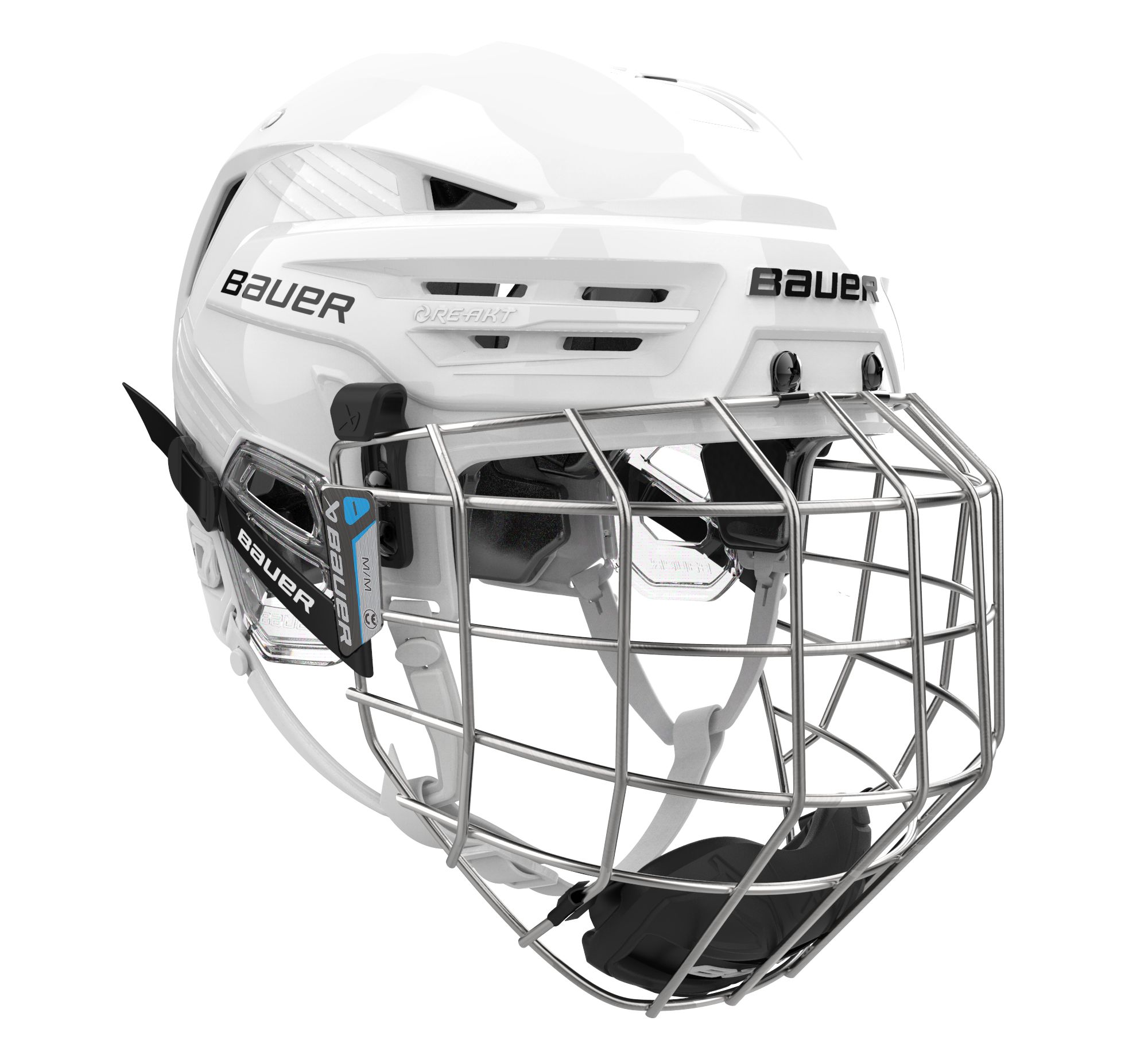 Bauer RE-AKT 90 Senior Hockey Helmet Combo