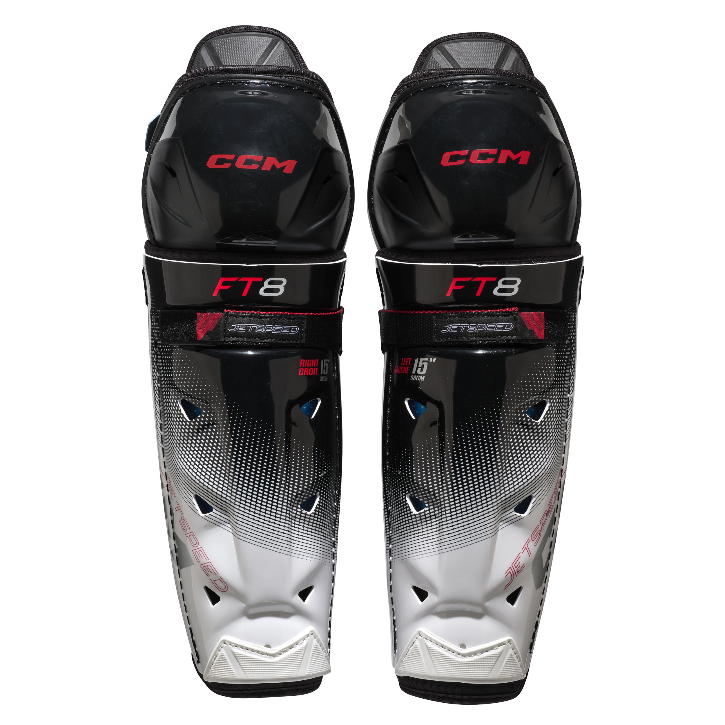 CCM JetSpeed FT8 Senior Shin Guards