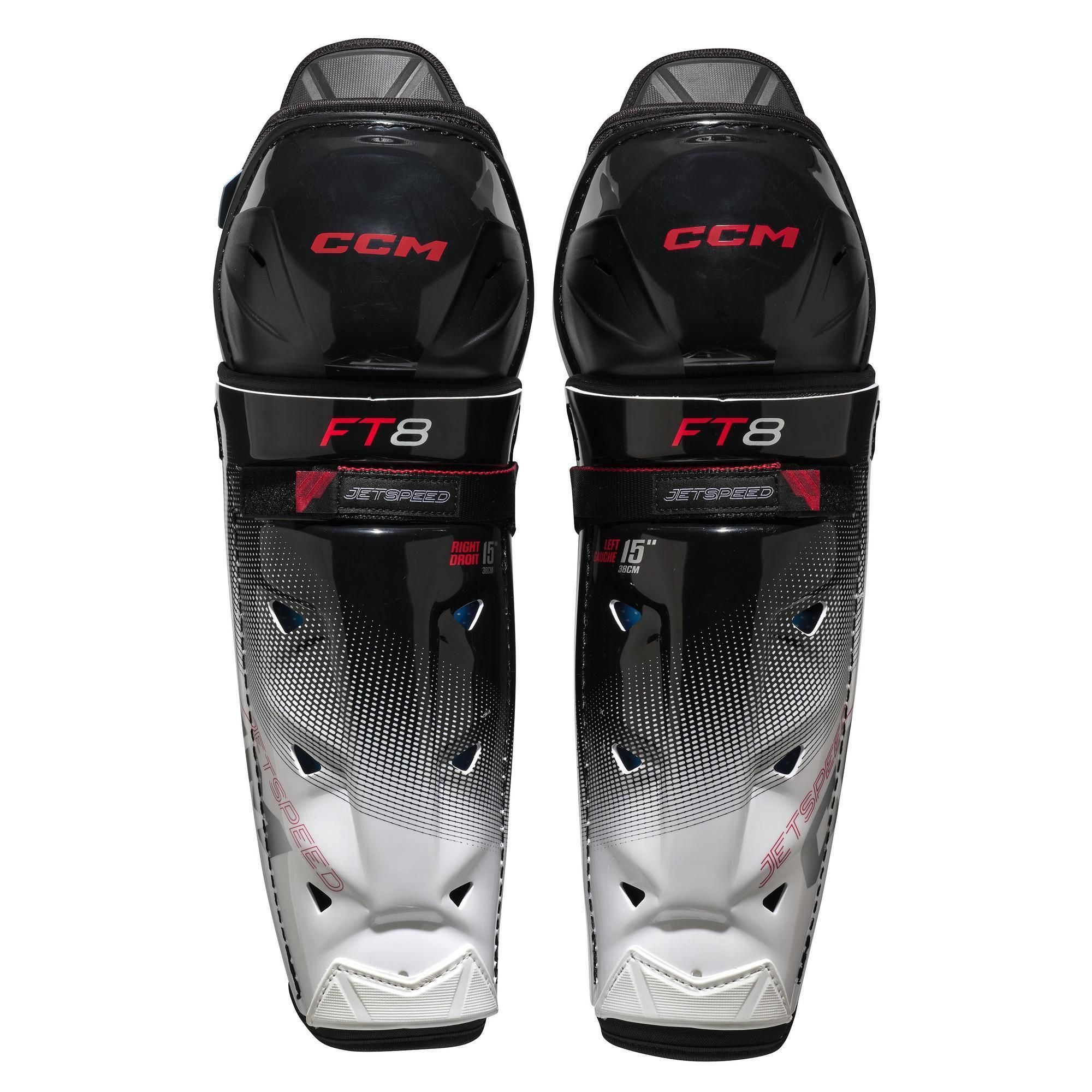 CCM JetSpeed FT8 Senior Shin Guards