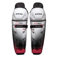 CCM JetSpeed FT880 Junior Shin Guard Front_Flat