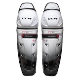 CCM JetSpeed FT8 Pro Junior Shin Guard Front_Flat
