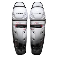 CCM JetSpeed FT8 Pro Junior Shin Guard Front_Flat