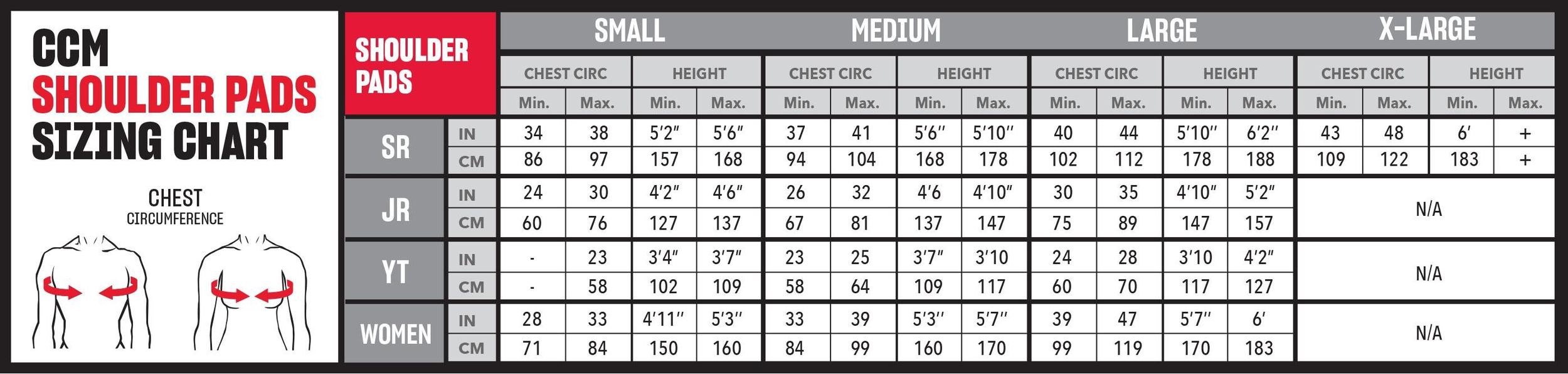 CCM JetSpeed FT8 Senior Shoulder Pads