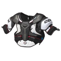 CCM JetSpeed FT8 Pro Junior Shoulder Pads Front_Angled_Left