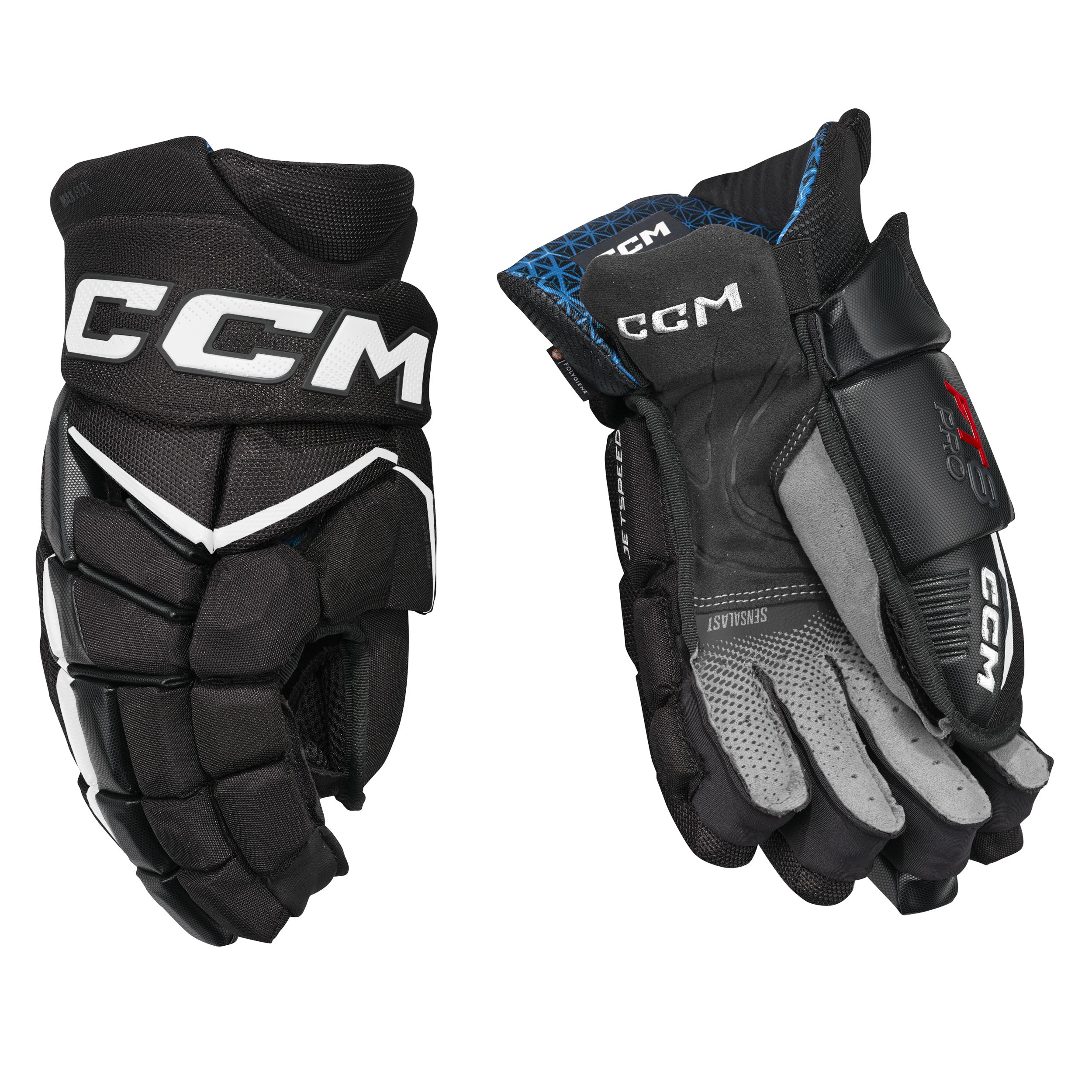 CCM JetSpeed FT8 Pro Junior Hockey Gloves