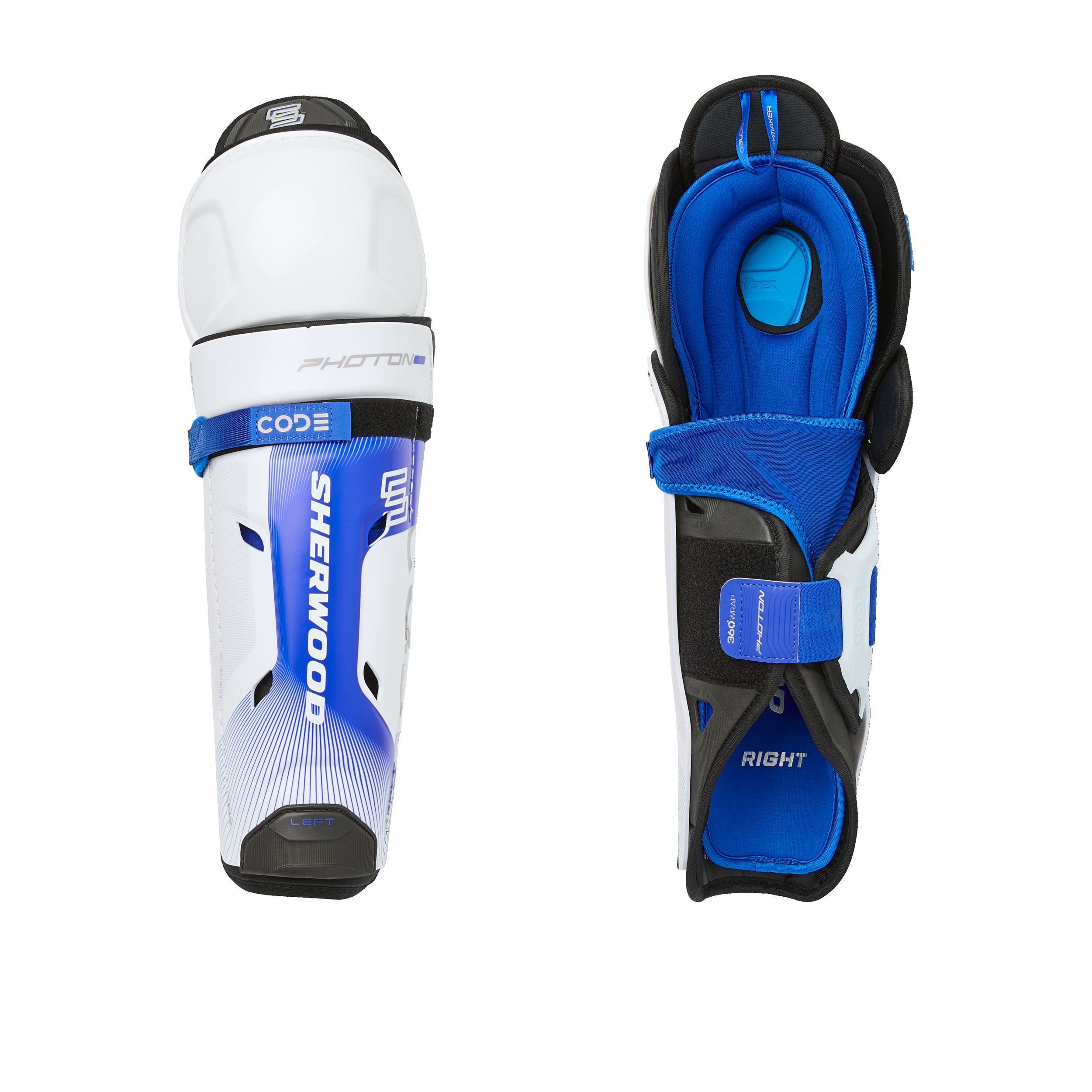 Sherwood Code Photon 1 Senior Hockey Shin Guard