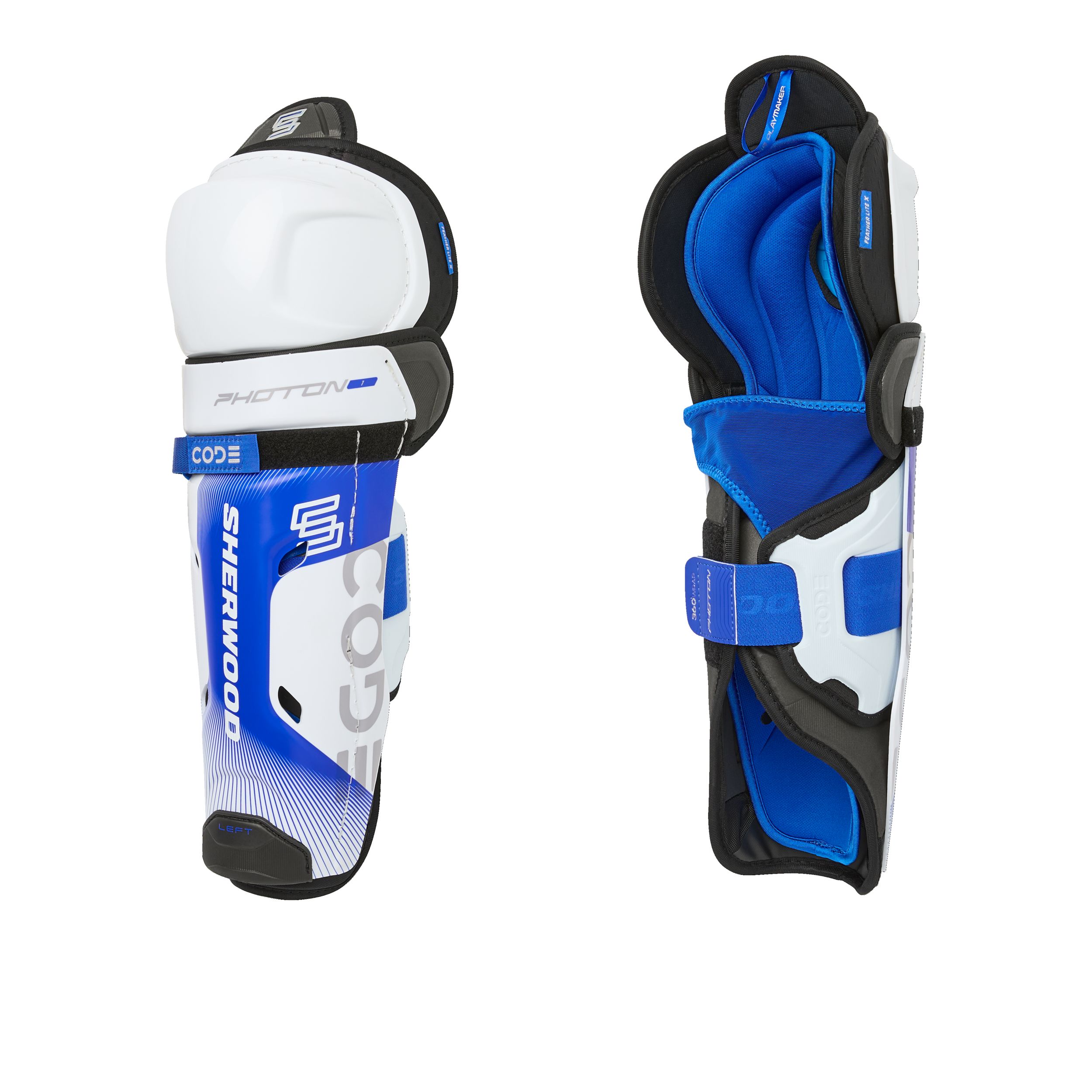Sherwood Code Photon 1 Senior Hockey Shin Guard