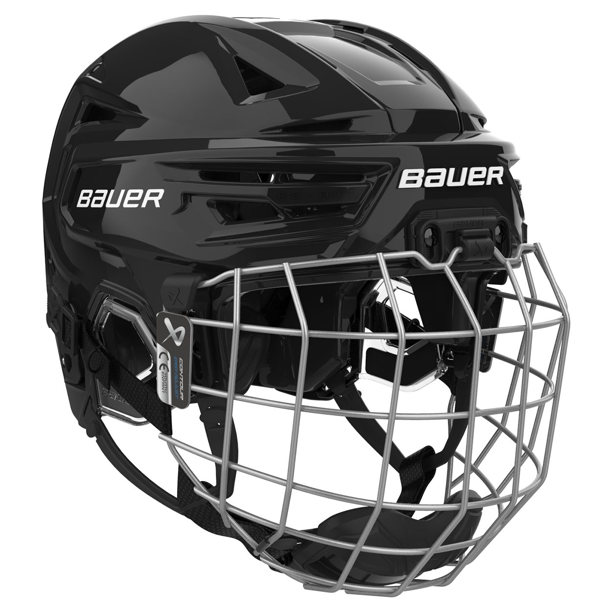 Youth Bauer RE-AKT 155 Hockey Helmet Combo
