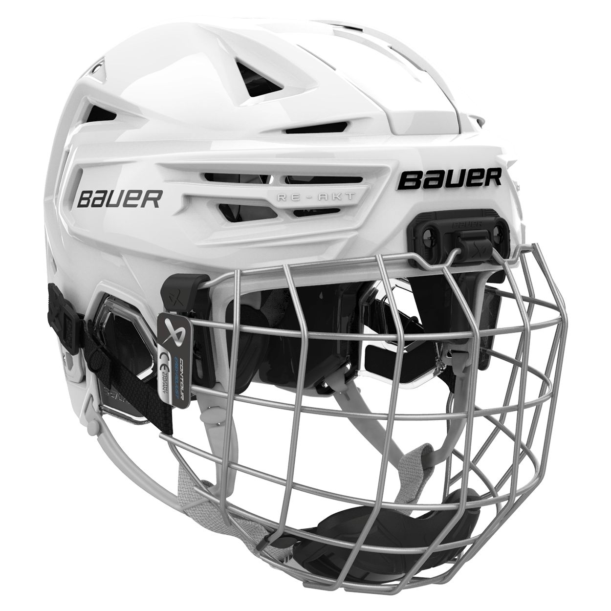 Bauer Re-AKT 155 Youth Hockey Helmet Combo