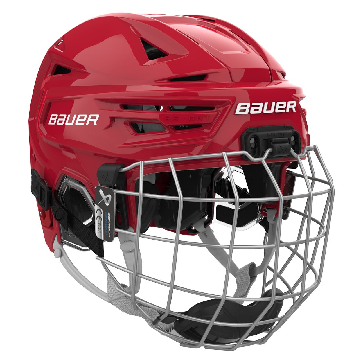 Bauer Re-AKT 155 Youth Hockey Helmet Combo