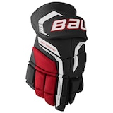 Bauer Supreme F50 Pro Intermediate Hockey Gloves Back_Flat