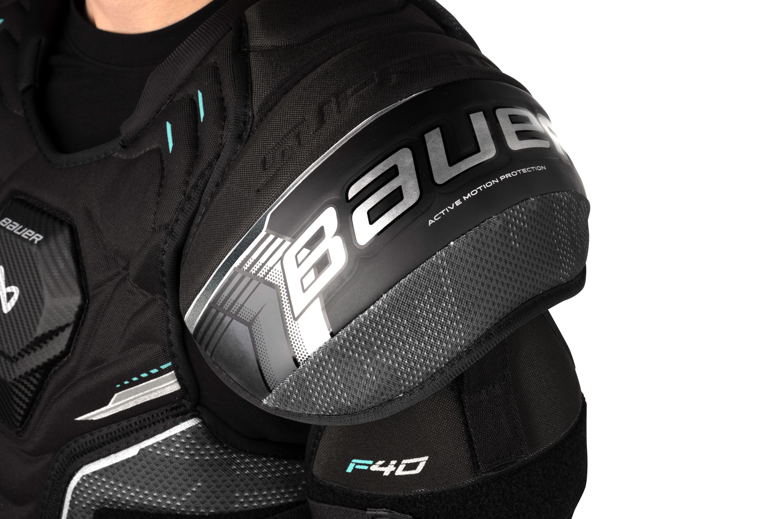 Bauer Supreme F40 Senior Hockey Shoulder Pads with Full Coverage