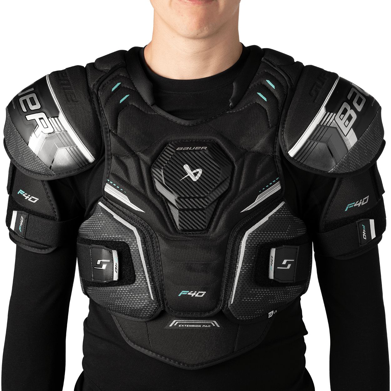 Bauer Supreme F40 Intermediate Hockey Shoulder Pads