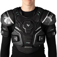 Bauer Supreme F40 Intermediate Hockey Shoulder Pads Front_Flat