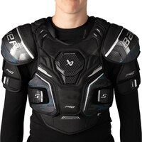 Bauer Supreme F40 Junior Hockey Shoulder Pads Front_Flat