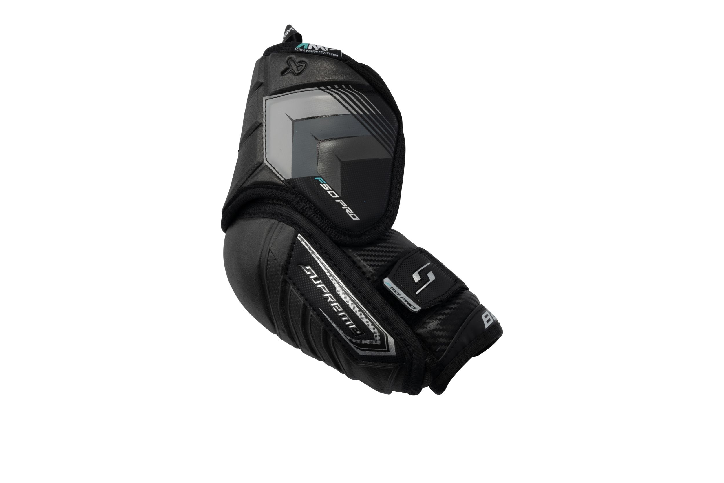 Bauer Supreme F50 Pro Junior Hockey Elbow Pads - Low-Profile Shock-Absorbent Design