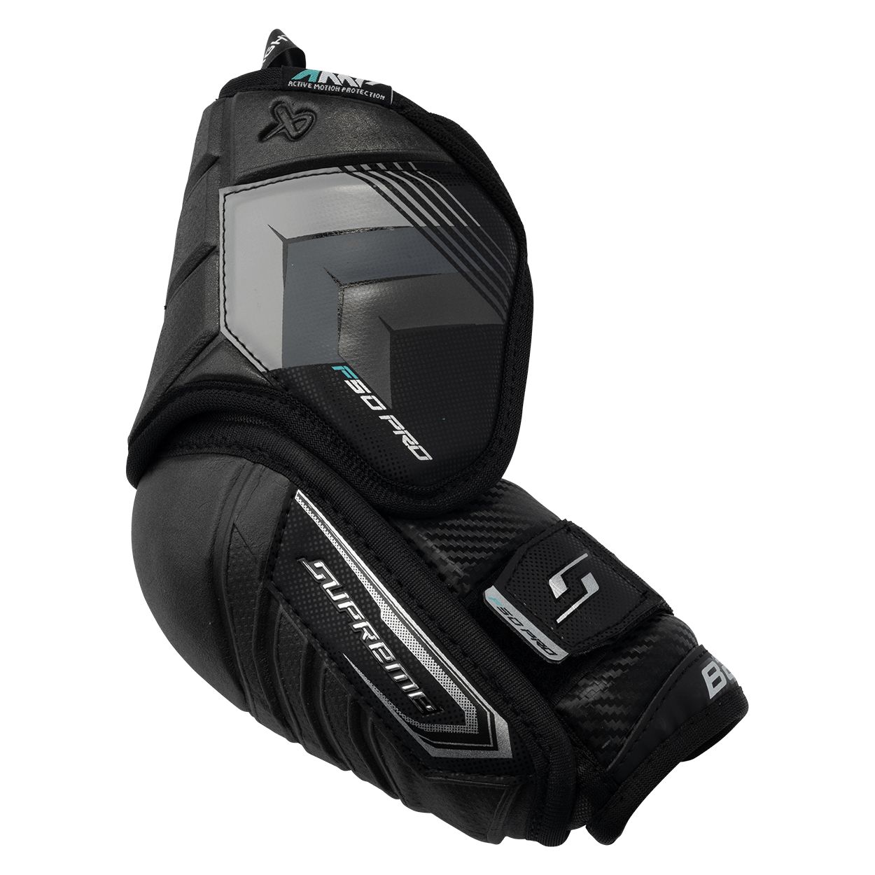 Bauer Supreme F50 Pro Junior Hockey Elbow Pads - Low-Profile Shock-Absorbent Design