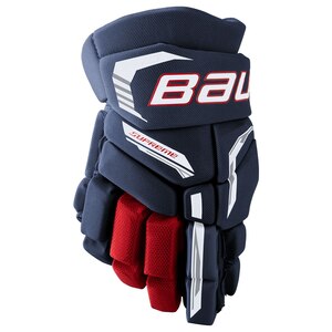 Bauer Supreme F40 Junior Hockey Gloves with Mid-Density Foam