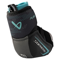 Bauer Supreme Fuse Youth Hockey Elbow Pads Front_Angled_Left