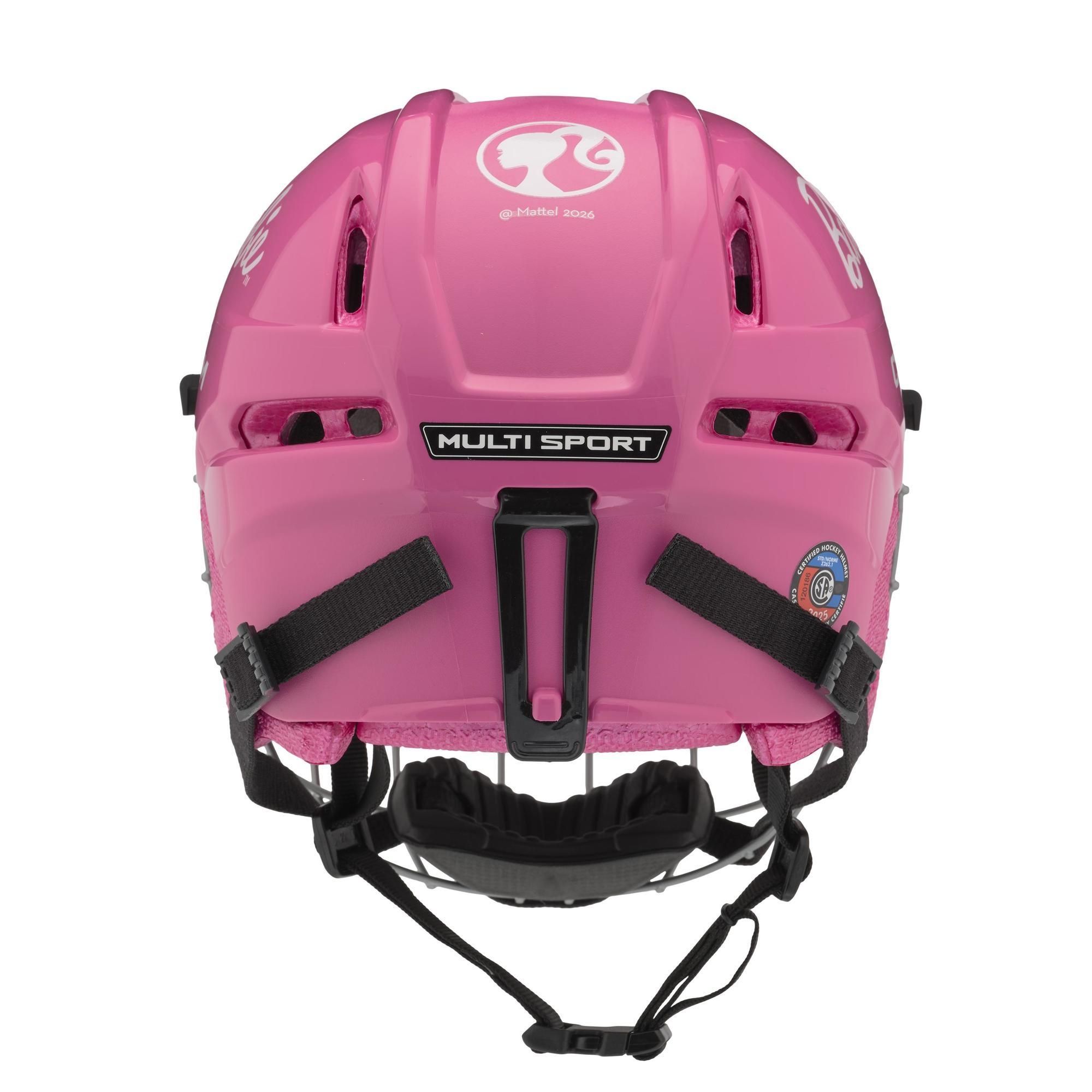 Youth CCM X Barbie Multi Sport Hockey Helmet Combo