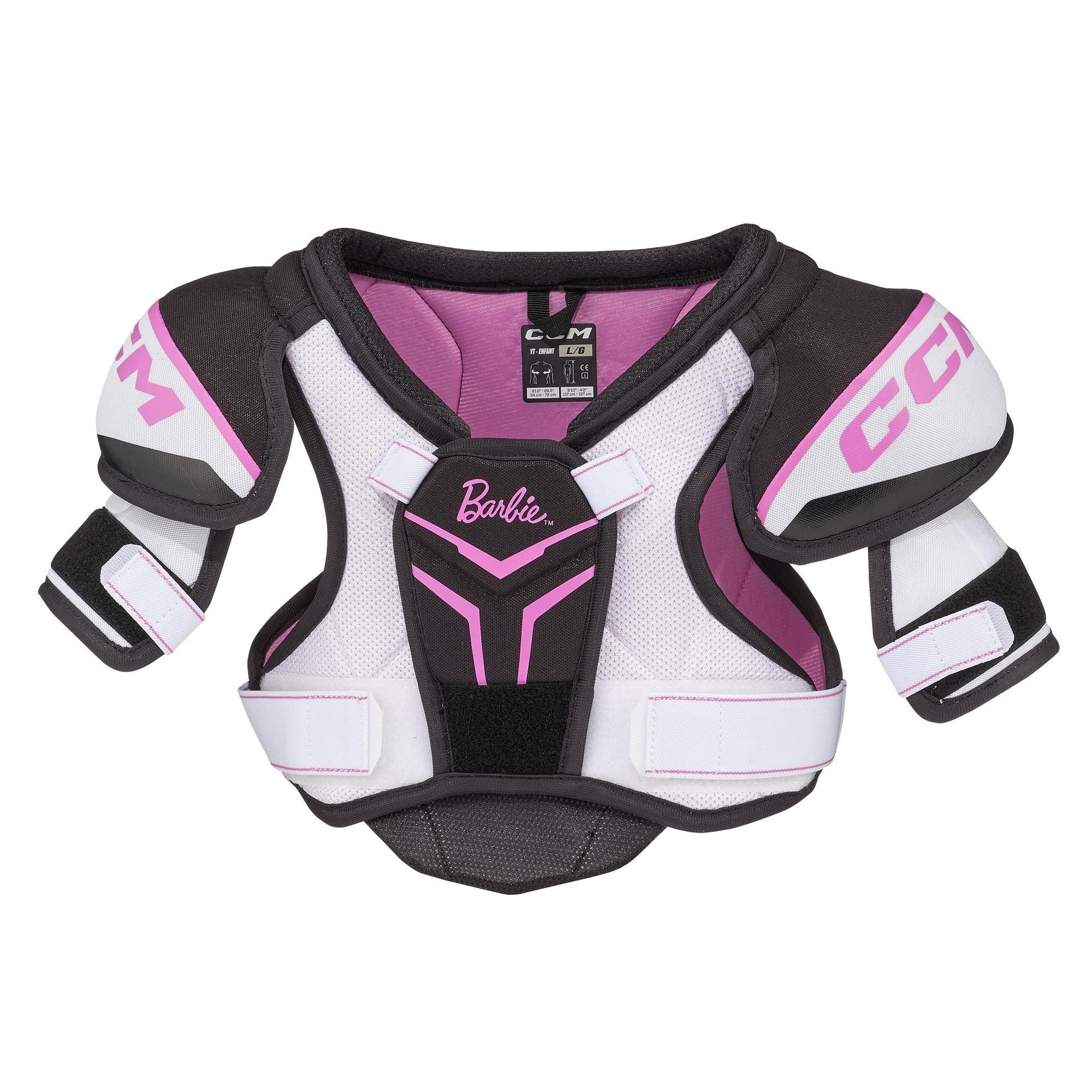 Youth CCM X Barbie Hockey Protective Kit