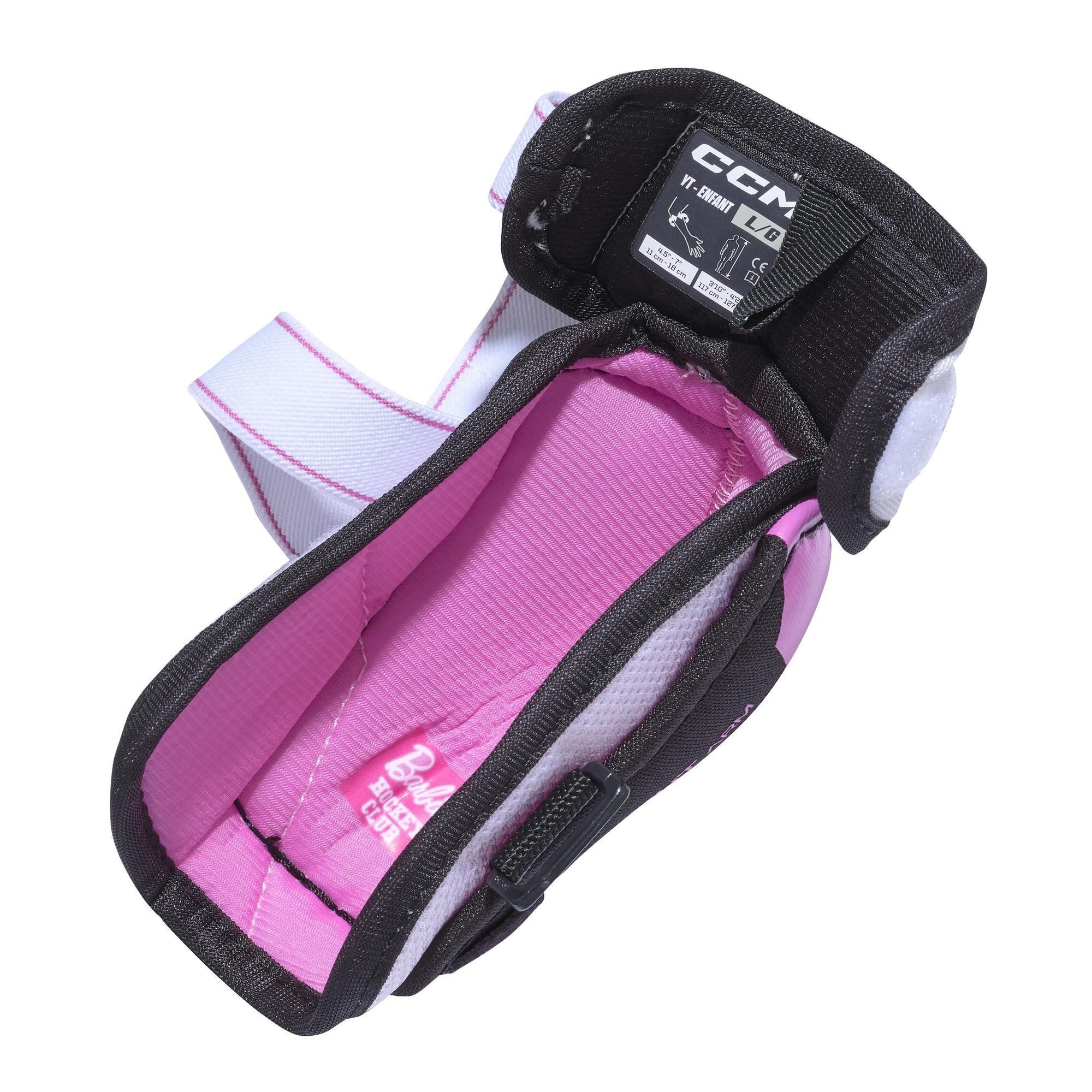 Youth CCM X Barbie Hockey Protective Kit