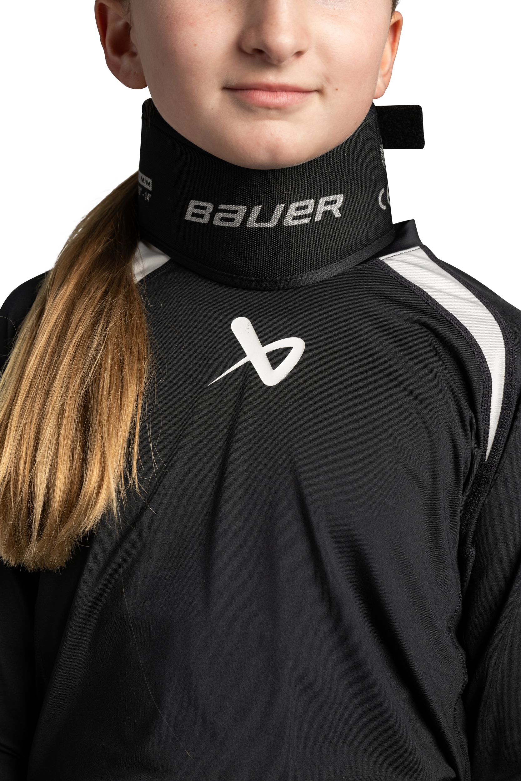Bauer NLP7 Core Neck Guard Collar - Youth