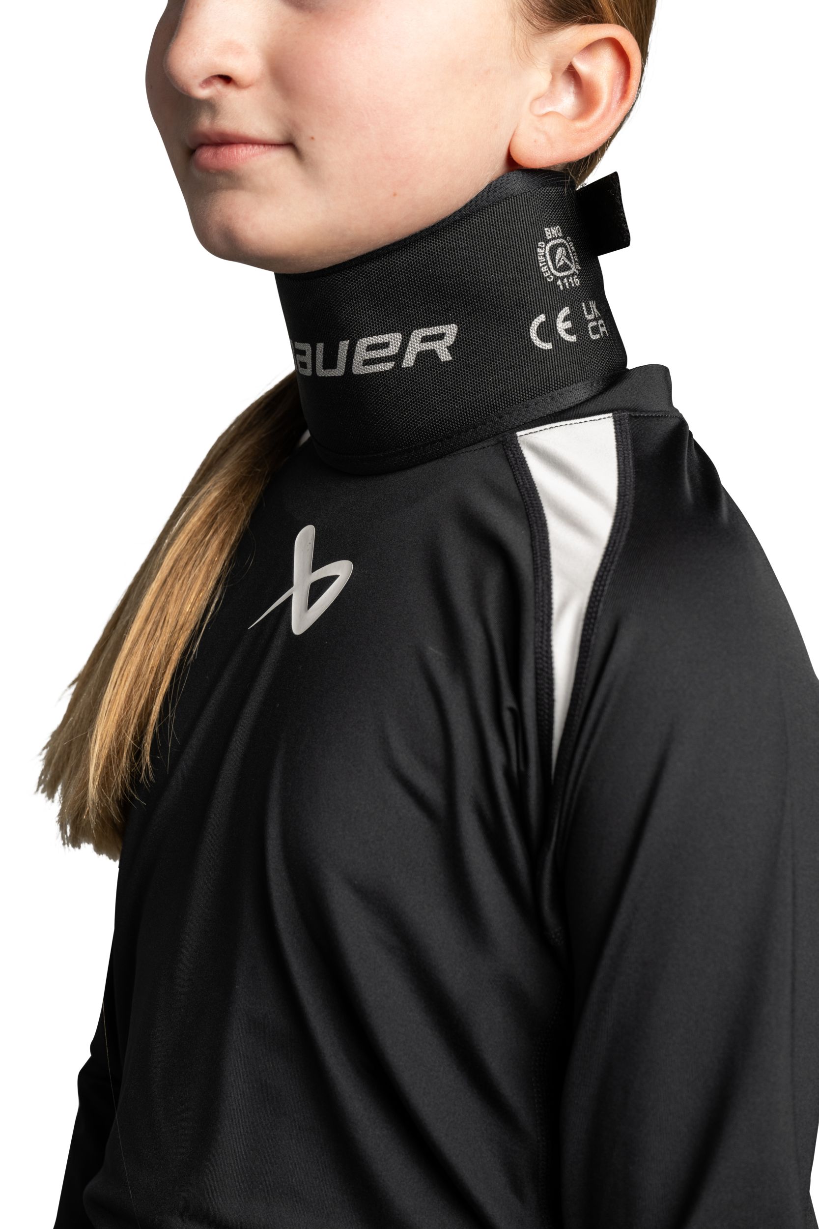 Bauer NLP7 Core Neck Guard Collar - Youth